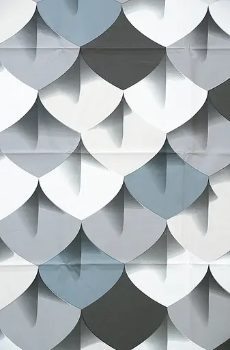 Шторка для ванної кімнати Woko Holly 180х180 із 12-ма кільцями