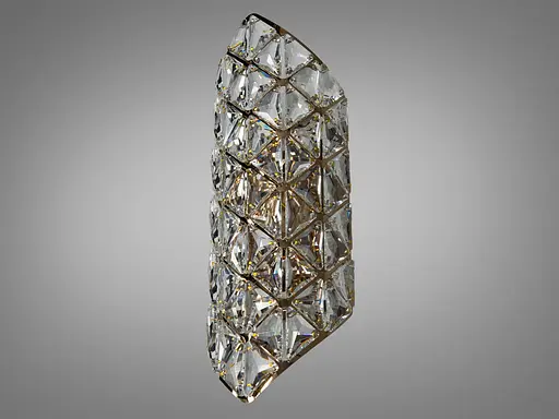 Настенный светильник бра классический золотой хрусталь на две лампы - фото 1