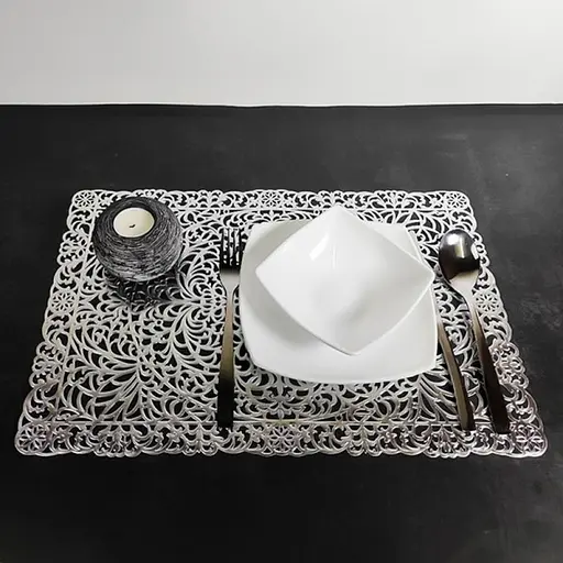 Набір килимків для сервірування столу Versailles Мереживо VS-PM3045-51, 45 х 30 см 4 шт. (141231) - фото 2