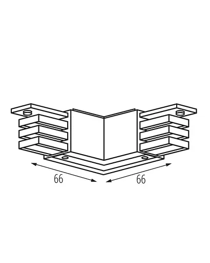 З’єднувач кутовий Kanlux 33242 Tear IP20 Wh - фото 2