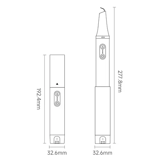 Ультразвуковий скалер для чищення зубів Sunuo T13 Pro Smart Visual Scaler - фото 10