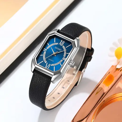 Наручний годинник жіночий 2238SIBU Silver-Blue Skmei acs0030122 - фото 4