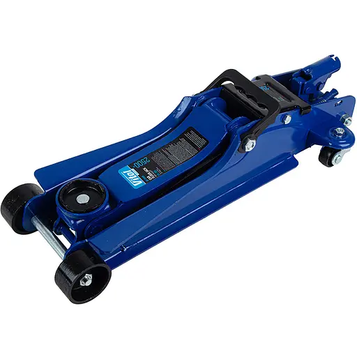 Домкрат гідравлічний підкатний Vitol 2.5т 85-385 мм з низьким підкатом 14.5 кг в коробці (DP-25385) - фото 2