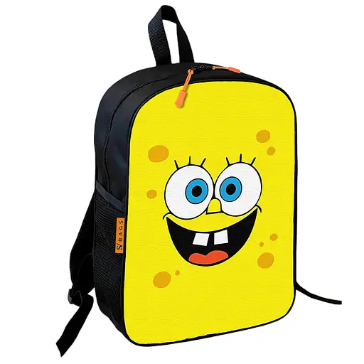 Шкільний рюкзак дитячий Губка Боб + Сумка для взуття спортивної форми рюкзак-мішок для хлопчика (01683) - фото 5
