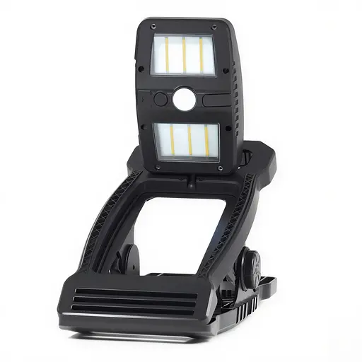 Світильник переносний Yiwu на кліпсі 6 LED з датчиком руху та сонячною панеллю ліхтар туристичний для намету HP-L-21 - фото 1