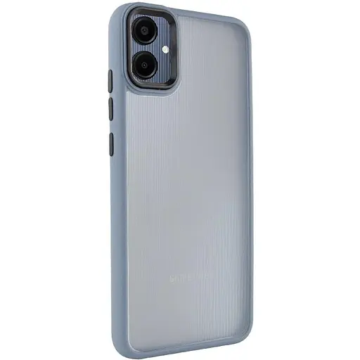 Чехол Epik TPU+PC Lyon Frosted для Samsung Galaxy A06 Sierra Blue