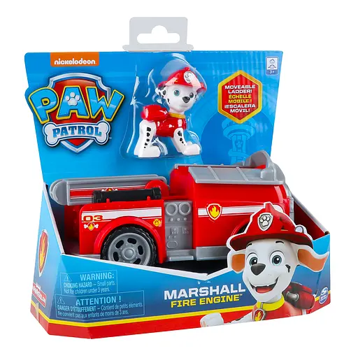 Набір Spin Master Paw Patrol Базовий автомобіль з фігуркою Маршала червоний (SM16775/9917) - фото 3