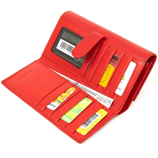 Кожаный женский кошелек ST Leather 19х10х3 см acs0018203 - фото 3