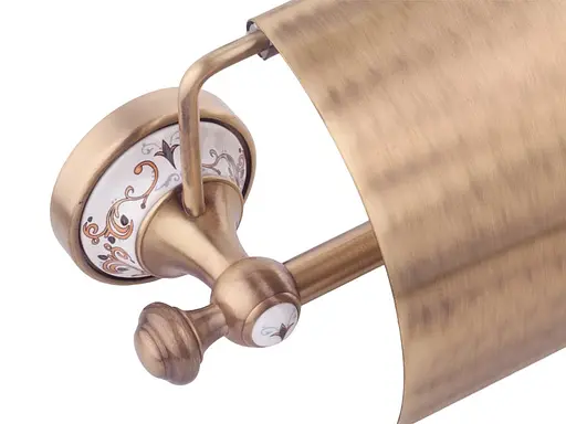 Тримач для туалетного паперу Kugu Medusa 711A Бронза - фото 2