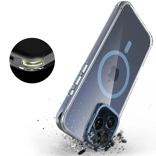 Чохол Epik TPU Space Case Apex with MagSafe для Apple iPhone 15 Pro Max 6.7 Navy Blue - фото 7