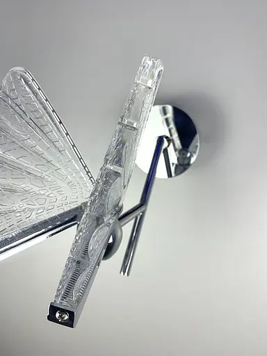 Дизайнерський настінний світильник Арт. WCA 02 CH Line F - фото 4