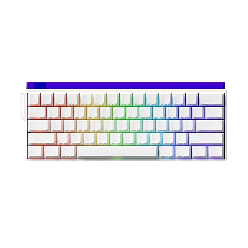 Магнитная клавиатура Veekos Shine60 HE 60%, Белый - фото 1