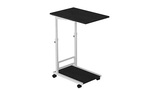 Стол приставной Ferrum-decor Френа 62x40x60 металл Белый ДСП Венге 16мм (FRD-102514)