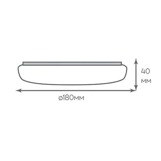 Світлодіодний накладний світильник Ardero AL805ARD 24Вт 5000K білий - фото 3