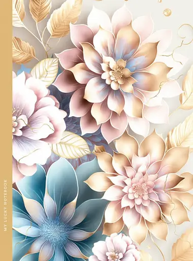 Блокнот, 145x197 мм, 55 г/м², 64 аркуші, інтегральна палітурка, матова ламінація 23151