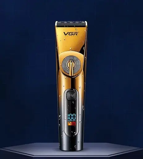 Професійна машинка для стрижки волосся VGR V-663 з насадками - фото 3
