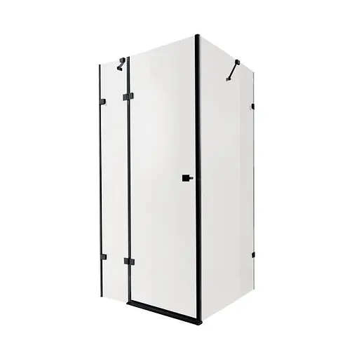 Душевая кабина Qtap Capricorn BLA10128RC6, стекло Clear 6 мм, покрытие CalcLess без поддона - фото 1