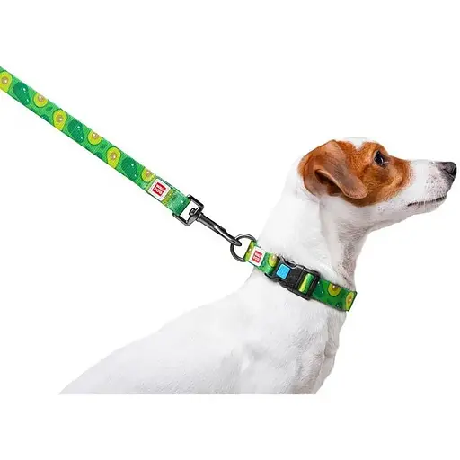 Повідець для собак Waudog Nylon нейлоновий, малюнок "Авокадо" - фото 6