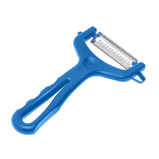 Нож для нарезки соломкой овощей и фруктов (для корейской морковки) 13 см, Kitchette Голубой 85036 - фото 7