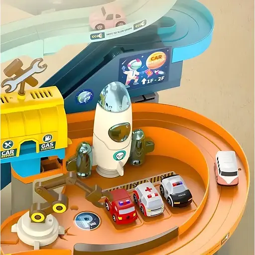 Интерактивный автотрек TK Group TK-40670 Космическая станция с озвучиванием на украинском языке, песнями, сказками - фото 6