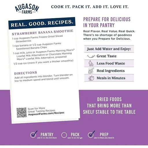 Сублимированная клубника Augason Farms с большим сроком годности 30 лет 18 порций - фото 3