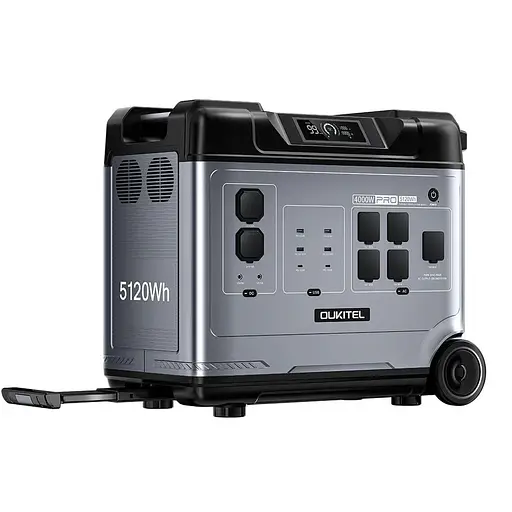 Портативна зарядна станція OUKITEL P5000E Pro 4000W 5120Wh (42-00146) - фото 5