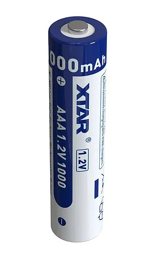 Аккумуляторная батарейка XTAR 1000mAh AAA мини-пальчиковая LSD75-1 1 штука - фото 3