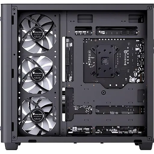 Корпус Jonsbo TK-3 черный (TK-3 Black) без блока питания - фото 4