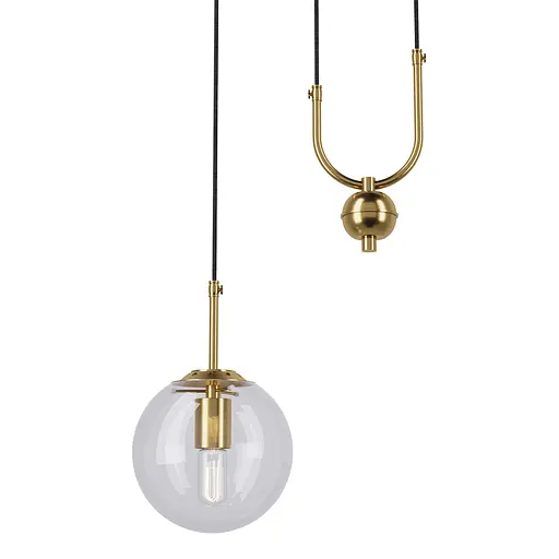 Підвіс FJ Сounterweight PikArt арт. 23682 Золотий Прозорий - фото 2