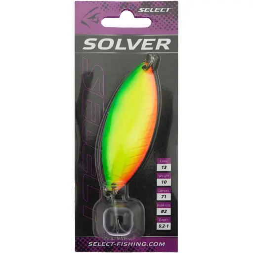 Блешня Select Solver 10 g 71 mm #13 - фото 2