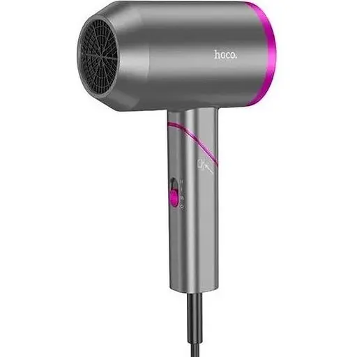 Фен Hoco HP13 Plus Hot and cold air hair dryer Rose red - фото 1