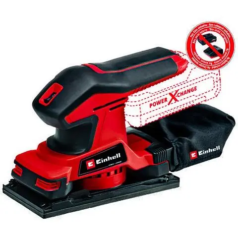Шліфмашина вібраційна Einhell TC-OS 18/187LI-Solo (4460725) - фото 2