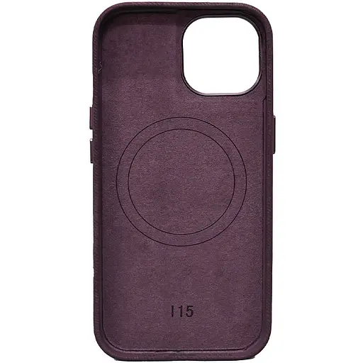 Чохол Epik Denim with MagSafe для Apple iPhone 15, 6.1 Deep Purple - фото 3