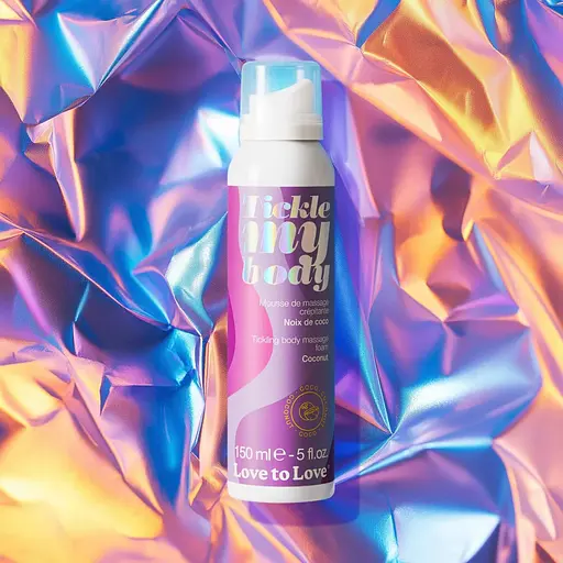 Массажная пена Love To Love Tickle My Body Coconut (150 мл) - фото 2