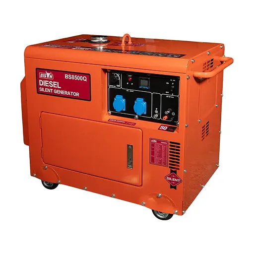 Генератор дизельний однофазний 5 кВт Bison BS8500Q (41-00412)