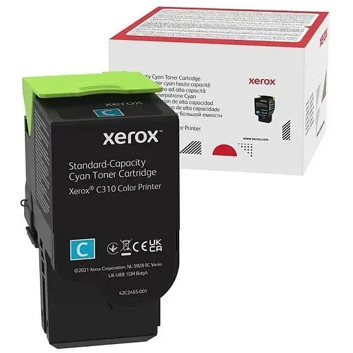 Тонер-картридж Xerox C310/C315 Cyan 5500 стор teh0015504 - фото 1