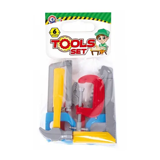 Детская игрушка "Набор инструментов" ТехноК 4005TXK 6 предметов - фото 1