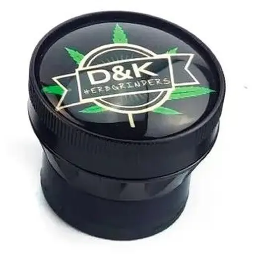 Гриндер для измельчения табака D&K CANNABIS DK-5831-D4 Black 5 (15719)