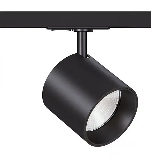 Светильник трековый однофазный KLOODI KD-GOLF 24W 4K BK - фото 1