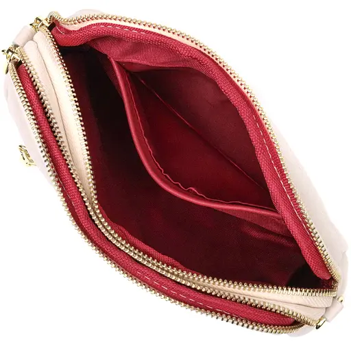 Прямоугольная сумка Vintage на два отделения из натуральной кожи 22х14х6.5 см sum0029057 - фото 6