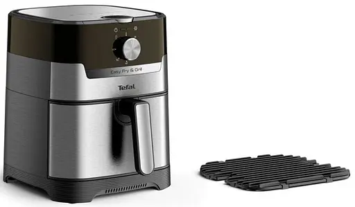 Мультипечь Tefal Easy Fry & Grill 1550Вт 42л механическое управление от 80°C до 200°C пластик нержавеющая сталь - фото 3