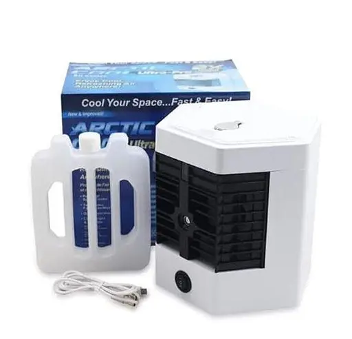 Портативный мини кондиционер 10Вт Arctic Air Ultra PRO 3в1 с функцией увлажнения и охлаждения Белый/Черный - фото 7