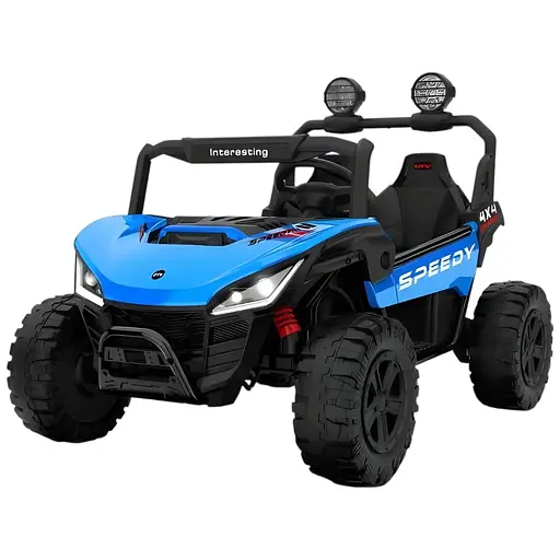 Електромобіль дитячий Bambi M 6205EBLR‑4 45W 12V7AH USB EVA Bluetooth синій