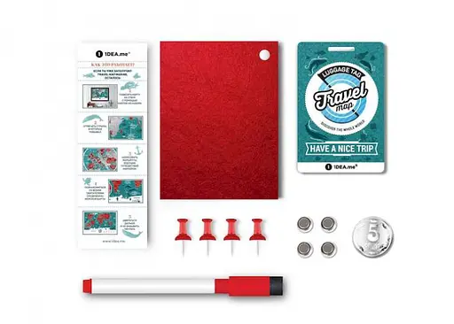 Скретч карта мира 1DEA.me Travel Map Marine World (13020) - фото 2