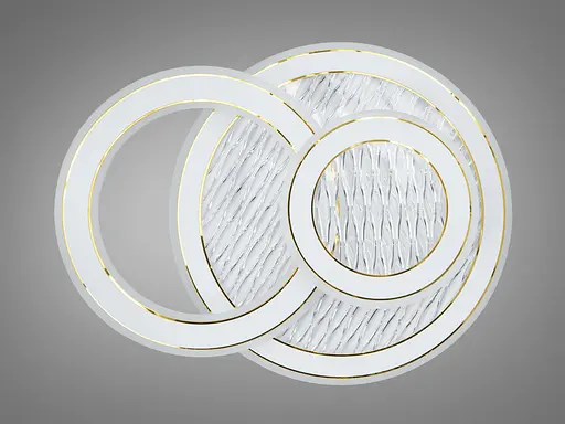 Світлодіодний стельовий світильник Romin сірий 34 Вт CCT - фото 4