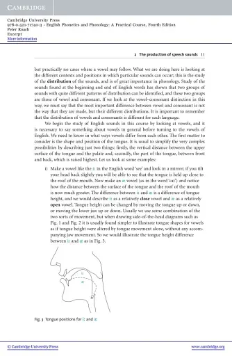 English Phonetics and Phonology. A practical course with Audio CDs - фото 5