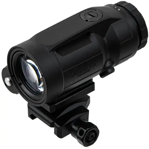 Увеличитель Sig Optics 5X JULIET5-MICRO 5X24MM, PUSH-BUTTON MOUNT WITH SPACERS, BLACK