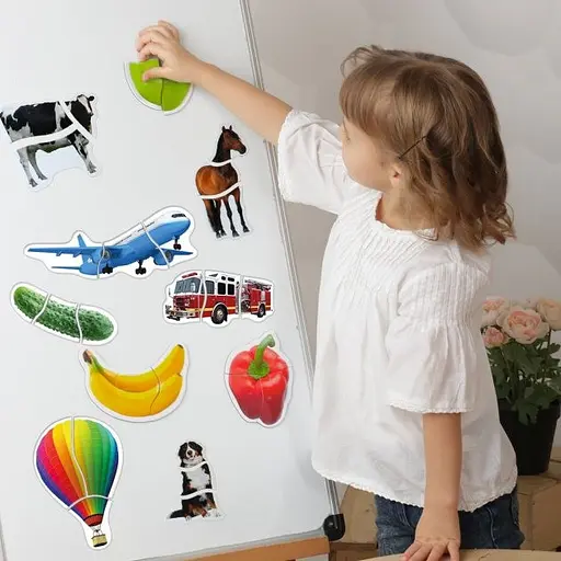 Набор магнитных пазлов Magdum "Baby puzzle" ML4031-62 EN - фото 5