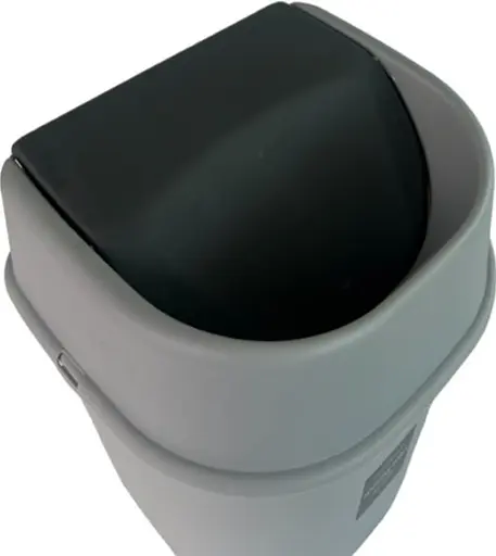 Контейнер для муcора Motek 13 л Серый (СPY-114)  - фото 3