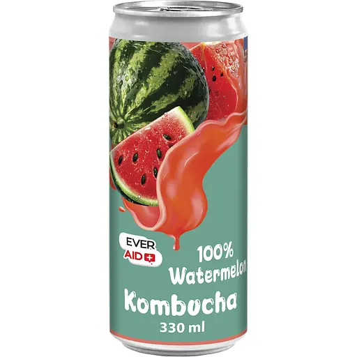 Комбуча Ever Aid Watermelon 100% 0.33 л
